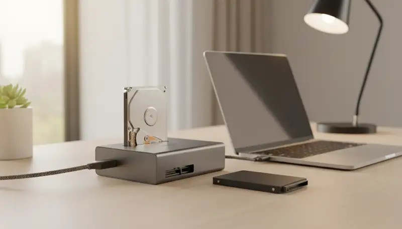 Festplattendock: Clever Daten sichern & archivieren