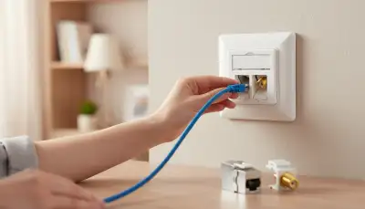 Professionelle Verkabelung: Die Netzwerk Wanddose