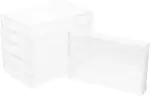 6 Stück Transparenter Kassettenband-aufbewahrungshalter, Hochklarer Kunststoff, Aufnahmekassettenbox, Schützende Audio-Kassetten-aufbewahrungshüllen