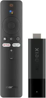 Mi TV Stick 4K 2nd Gen, WLAN 6, Smart TV, Streaming-Dienste, Schwarz, S905X, HDMI 2.1a, Dolby Vision HDR10+, 4K Auflösung, Fernbedienung, Streaming-Stick