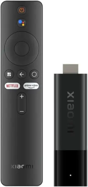 Mi TV Stick 4K 2nd Gen, WLAN 6, Smart TV, Streaming-Dienste, Schwarz, S905X, HDM