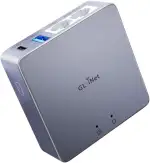 GL.iNet MT2500A (Brume 2) Mini-VPN-Sicherheitsgateway für Heimbüro und Remote-Arbeit, Hosting von VPN-Server und -Client, 2,5-G-WAN, *KEIN WLAN* (Gehäuse Aluminiumlegierung)