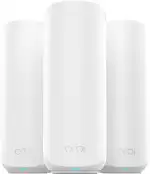 NETGEAR Orbi Serie 370 | Mesh WiFi 7 System | RBE373 | Mesh WiFi 7 Routerund 2 Satelliten| Bis zu...