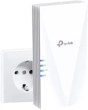 TP-Link RE500X WiFi 6 WLAN Verstärker Repeater AX1500 (1200 Mbit/s 5GHz, 300 Mbi