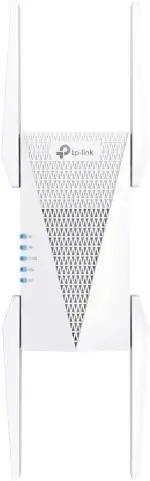 TP-Link RE815XE WiFi 6E WLAN Verstärker Repeater AXE5400, 160-MHz-Kanal, Tri-Band, WPA3, empfohlen für die Verwendung mit WiFi 6E Router