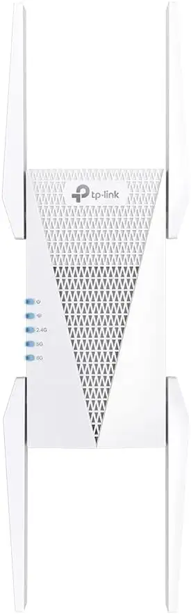TP-Link RE815XE WiFi 6E WLAN Verstärker Repeater AXE5400, 160-MHz-Kanal, Tri-Ban