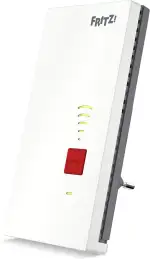Fritz!Repeater 2700 (Ultraschnelles Wi-Fi 7 mit bis zu 6.500 MBit/s, optimiert WLAN-Reichweite, WLAN Mesh, einfache Einrichtung, höchster Sicherheitsstandard Dank WPA3/2, deutschsprachige Version)
