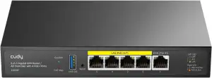 Cudy C200P Hardware-AP-Controller und VPN-Router, PoE- oder DC-betrieben, 200APs