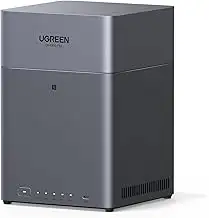 UGREEN NASync DH4300 Plus 4-Bay Desktop NAS, 2,5 GbE-LAN-Port, 8GB LPDDR4X RAM, 