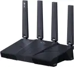GL.iNet GL-BE9300(Flint 3) Tri-Band WLAN Router WiFi 7 Router, Gaming Routers for Glasfaser Modem, 5x2.5G Ports, 6 GHz, VPN Wireless Internet Computer Routers, Home & Business