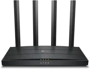 TP-Link Archer AX18 Wi-Fi 6 WLAN Router, Dualband AX1500, 4 Gigabit-Ports, WPA3,