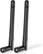 Bingfu WLAN Antenne Dualband 2,4/5,8 GHz 3dBi MIMO RP-SMA Stecker Antenne für WLAN-Router Drahtlose Netzwerkkarte USB-Adapter Sicherheit IP-Kamera Videoüberwachung Bluetooth Module