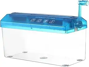 Aktenvernichter – Kompakter Aktenschneider mit Kurbel, persönlicher manueller Pa