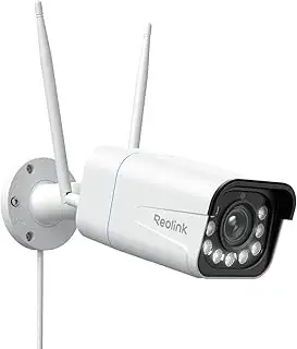 Reolink 4K 8MP Wi-Fi 6 Überwachungskamera Aussen mit 5X Optischem Zoom, Reibungs