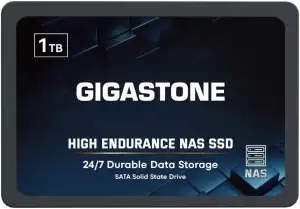 Gigastone NAS SSD 1TB SSD Festplatte TLC Hohe Dauerhaltbarkeit SSD für 24/7 Daue