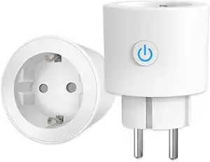 ANTELA WLAN Smart Steckdose kompatibel mit Alexa, Google Assistant, Stromverbrau