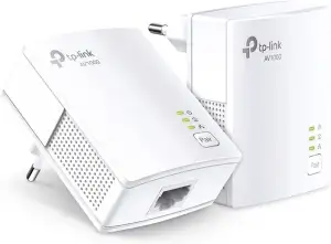 TP-Link Powerline Adapter Set TL-PA7017 KIT(1000Mbit/s, Gigabit-Port, Plug&Play,