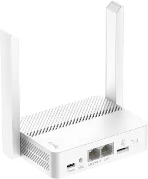 Cudy Neuer LT300 4G LTE WLAN-Router 300 Mbit/s, kompatibel mit Allen Betreibern,