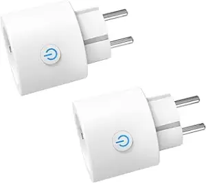 ANTELA WLAN Smart Steckdose, Stromverbrauch Messen, kompatibel mit Alexa und Goo