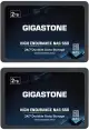 Gigastone NAS SSD 2TB SSD Festplatte (2er-Pack) TLC Hohe Dauerhaltbarkeit SSD für 24/7 Dauerbetri...