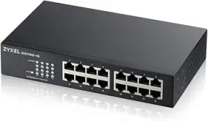 ZyXEL 16-Port Gigabit Ethernet Unmanaged Switch - Design ohne Lüfter [GS1100-16v
