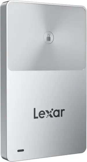 Lexar TouchLock Tragbare SSD 1TB mit One-Touch-NFC-Verschlüsselung Authentifizie
