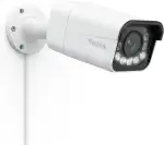 Reolink 4K Smarte PoE IP Kamera Outdoor mit Personen-/Autoerkennung, 5X optischer Zoom Überwachungskamera Aussen, Spotlight, Farbige Nachtsicht, Zwei-Wege-Audio, microSD Kartensteckplatz, RLC-811A