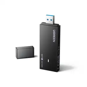 UGREEN WLAN Stick für PC WiFi 6 AX1800 WLAN Adapter PC Dual Band 5GHz/2.4GHz, US