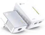 TP-Link WLAN Powerline Adapter Set TL-WPA4220 KIT(600Mbit/s, WLAN 300Mbit/s, Wi-Fi Clone, Fast-Et...