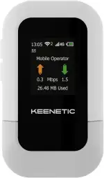 Modem Keenetic KN-5110-01-EU Mobiler 4G-Hotspot mit Wi-Fi 6