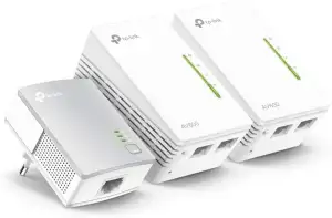 TP-Link WLAN Powerline Adapter Triple Set TL-WPA4220 TKIT (600Mbit/s, WLAN 300Mb