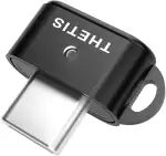 Thetis Nano-C FIDO2 Sicherheitsschlüssel, Hardware-Passkey-Gerät mit USB Typ C, TOTP/HOTP, FIDO2.0 Zwei-Faktor-Authentifizierung, 2FA MFA, funktioniert mit Windows/Mac/iOS/Android/Linux/Gmail/Facebook