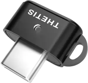 Thetis Nano-C FIDO2 Sicherheitsschlüssel, Hardware-Passkey-Gerät mit USB Typ C, 