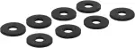 InLine 002448er Pack Gummi Unterlegscheiben, zur Festplatten-Entkopplung