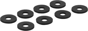 InLine 002448er Pack Gummi Unterlegscheiben, zur Festplatten-Entkopplung