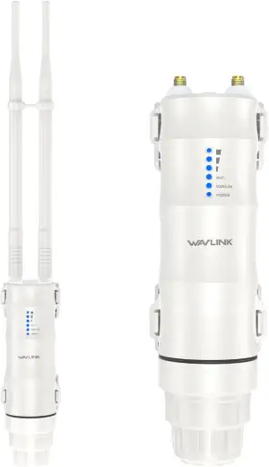 WAVLINK AC600 Outdoor-Access Point, Dualband-WLAN-Router/Extender mit großer Rei