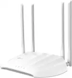 TP-Link TL-WA1201 WLAN Dualband Access Point 1267Mbit/s (867Mbit/s 5GHz + 400Mbit/s 2,4GH, Unterstützt Passive PoE, 4 fixierte Antennen) weiß