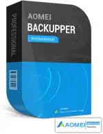 AOMEI Backupper Professional Lifetime (1 Windows PC - Lizenzschlüsselkarte)