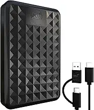 1.0TB Externe Festplatte – Tragbare USB 3.0/Typ-C Hochgeschwindigkeits-HDD – Kom
