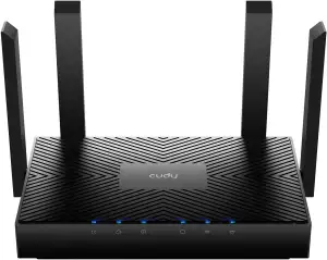 Cudy WR3000 AX3000 Dual Band Wi-Fi 6 Maschen-Router, 160MHz, Mu-Mimo, Ofdma, Wir