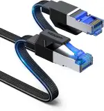 UGREEN CAT 8 LAN Kabel 40000Mbit/s Netzwerkkabel Ethernet Kabel (2M)