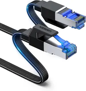 UGREEN CAT 8 LAN Kabel 40000Mbit/s Netzwerkkabel Ethernet Kabel (2M)