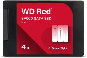 WD Red interne Festplatte 4 TB (3,5 Zoll, NAS Festplatte, 5.400U/min, SATA 6 Gbi