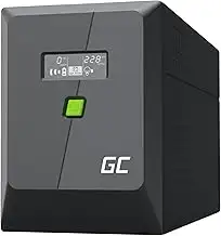 Greencell UPS 2000VA 1400W PowerProof mit LCD-Display – USV mit Reiner Sinuswell