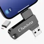 128GB USB Stick Für iPhone/iPad/PC/Android,3 in 1 USB Stick iPhone Mit 1OS, Type C Und USB-Anschl...