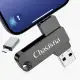 128GB USB Stick Für iPhone/iPad/PC/Android,3 in 1 USB Stick iPhone Mit 1OS, Type C Und USB-Anschl...
