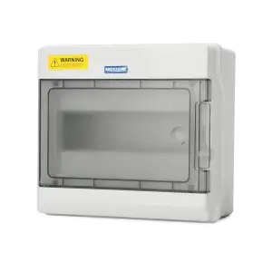 Mollom 9 Modules Verteilerkasten mit Sammelschienen und DIN-Schienen für Leitung