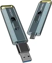 2TB External SSD Up to 2100MB/s Portable External Solid State Drive SSD Retracta