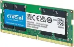 Crucial DDR4 RAM 8GB 2400MHz SODIMM CL17, Arbeitsspeicher für Laptop/Notebook, Mini PC - CT8G4SFS...