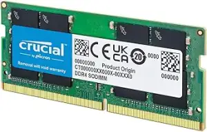 Crucial DDR4 RAM 8GB 2400MHz SODIMM CL17, Arbeitsspeicher für Laptop/Notebook, M